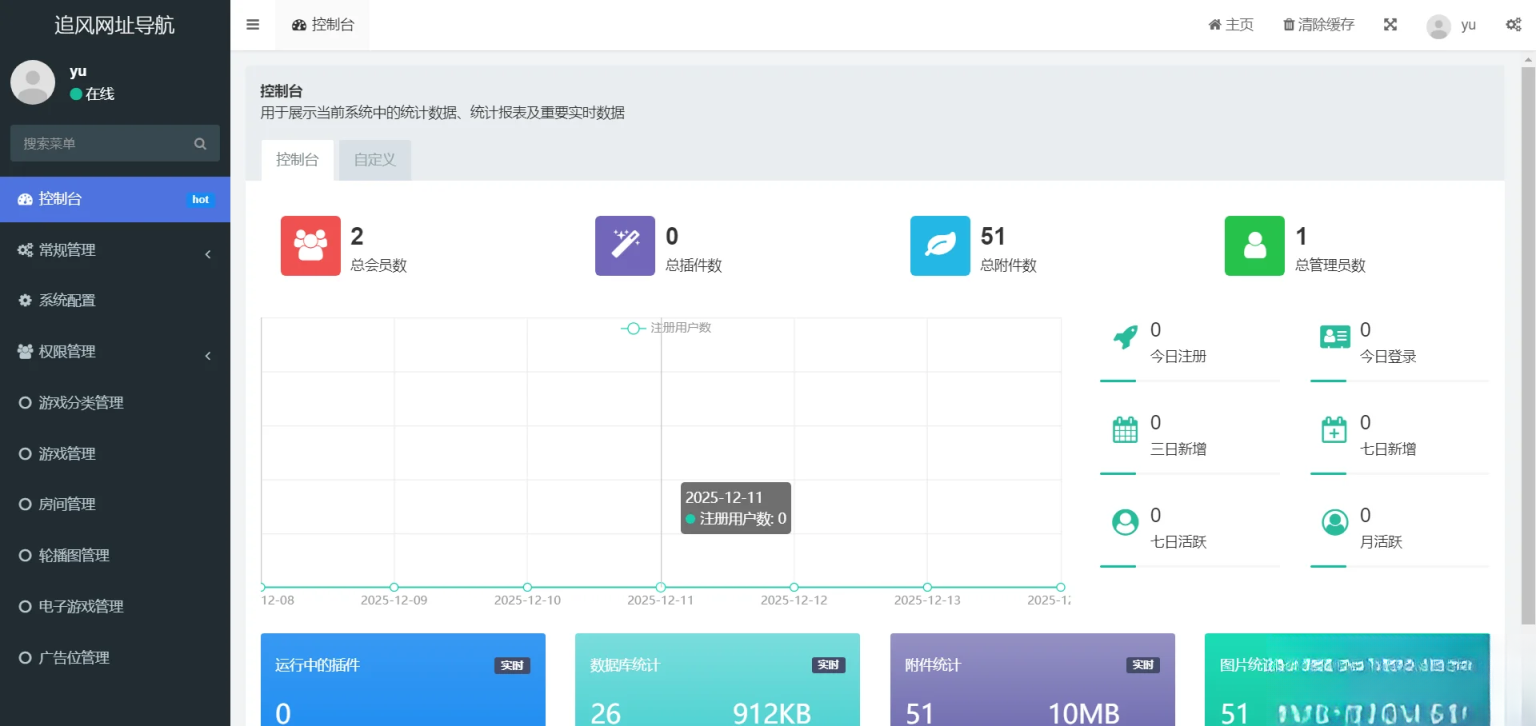 网址导航网网站源码，游戏在线试玩导航系统